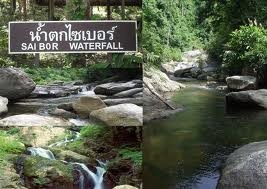 น้ำตกไซเบอร์ หรือน้ำตกหินลาด