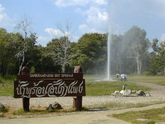น้ำพุร้อนสันกำแพง